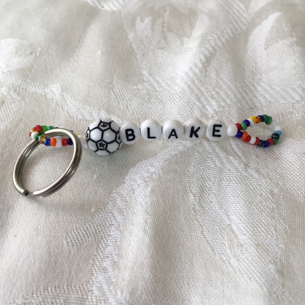Blake personalized keychain-NEW-hand made